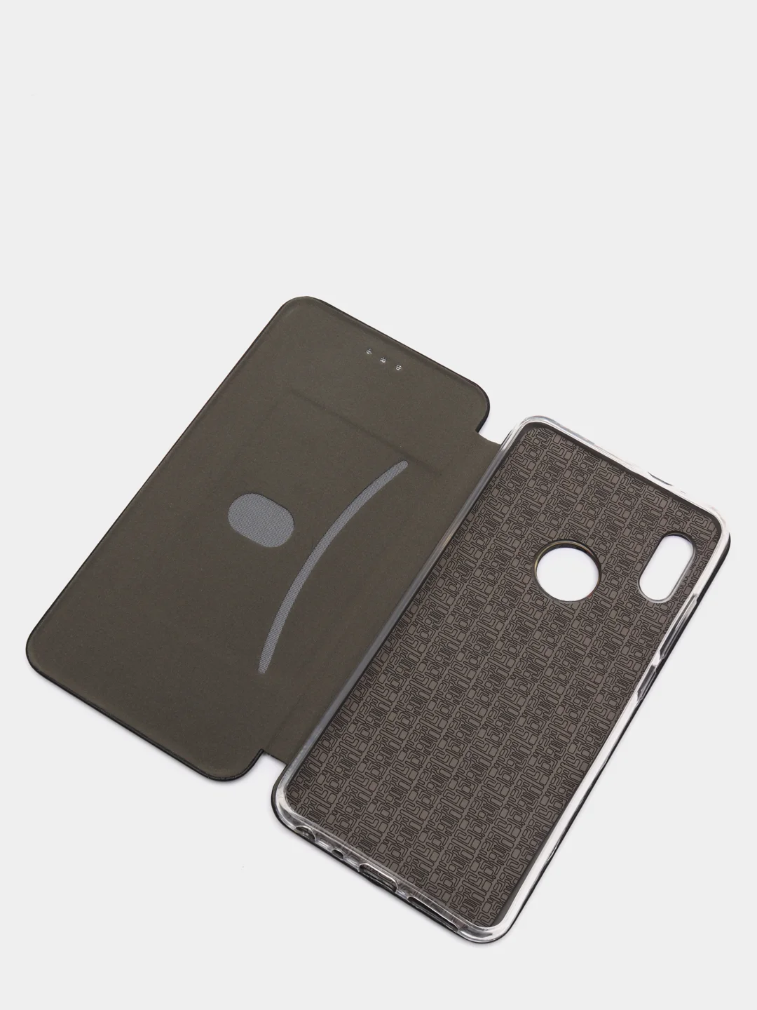 Угольный чехол книжка Redmi Note 5 / NOTE 5 pro