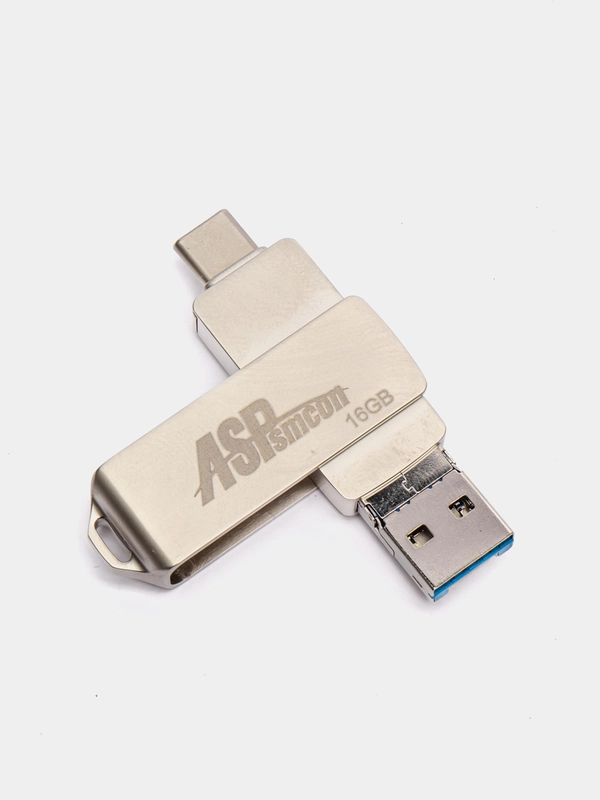 Флэш карта ASPsmcon 16 GB накопитель 3 в 1, USB / Type-C / IPhone