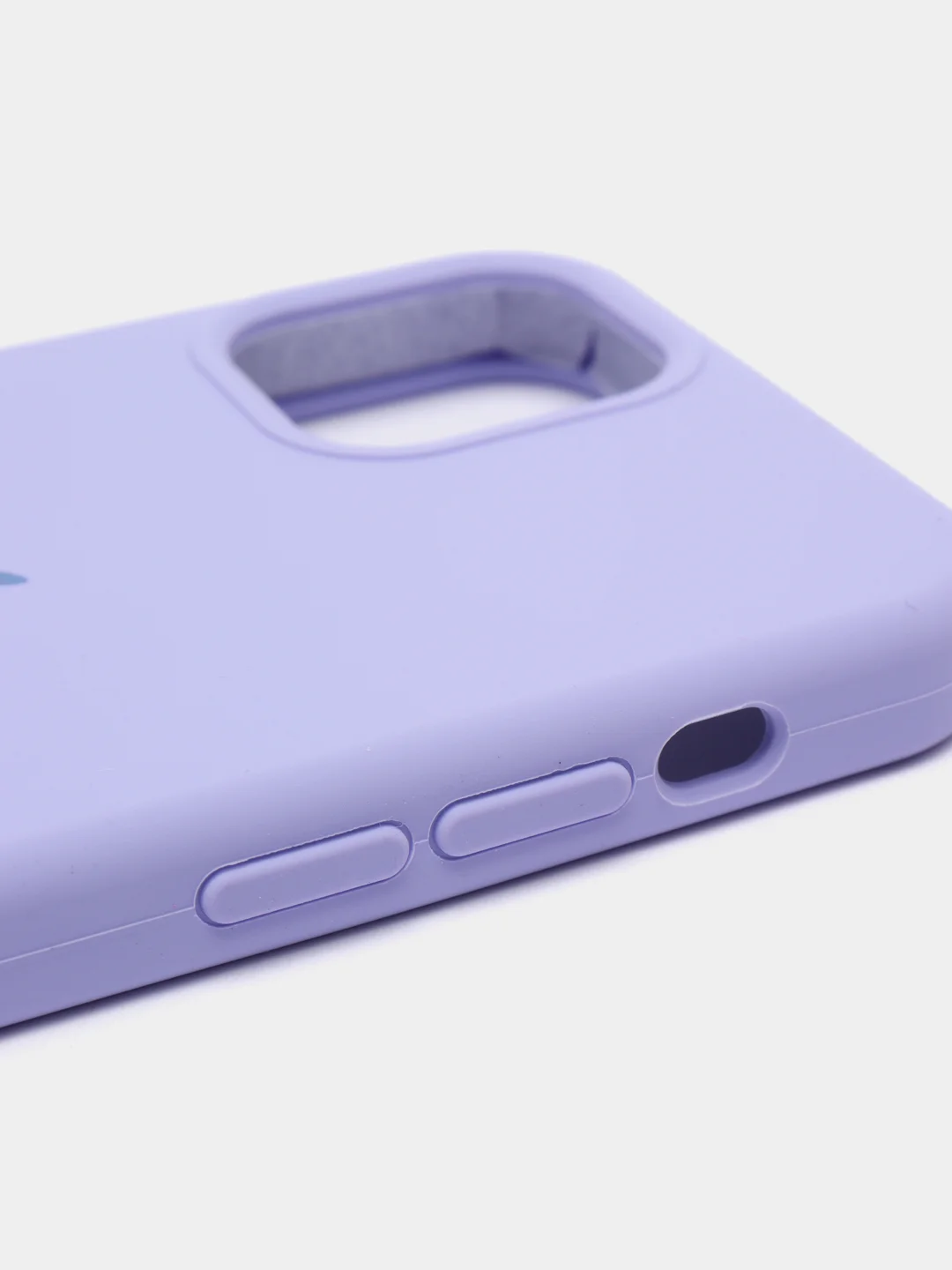 Сиреневый чехол не пачкающийся, с бархатом внутри IPHONE 12 MINI