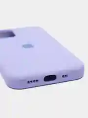 Сиреневый чехол не пачкающийся, с бархатом внутри IPHONE 12 MINI