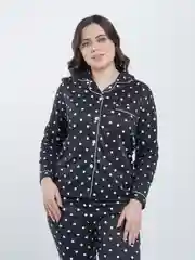 Черный пижама женская, костюм домашний