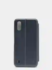 Темно-синий чехол книжка Samsung Galaxy A01, Самсунг Галакси А01