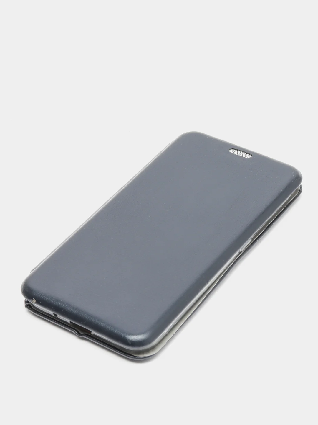 Темно-синий чехол книжка Samsung Galaxy A01, Самсунг Галакси А01