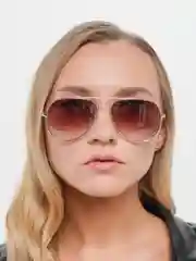Коричневый солнцезащитные очки