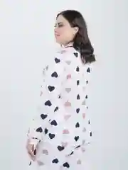 Белый пижама женская, костюм домашний