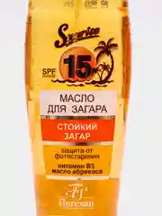 Масло для загара "Стойкий загар" SPF 15