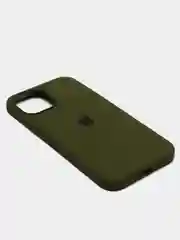 Оливковый чехол для iPhone 12 PRO MAX, с бархатом внутри
