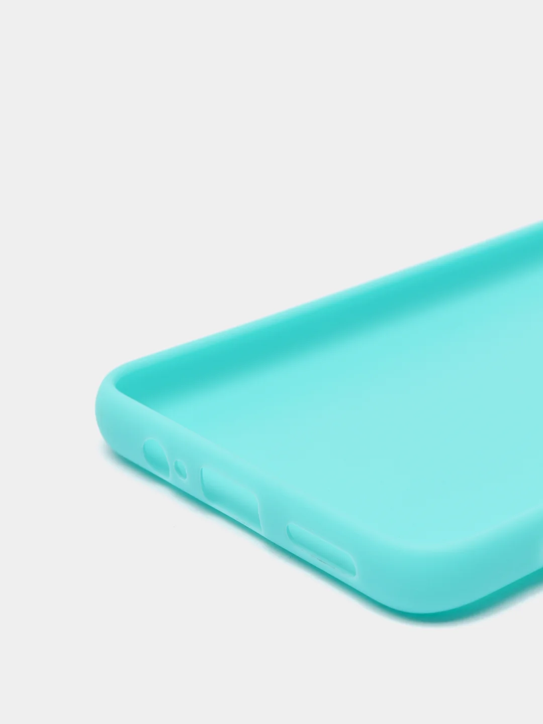 Бирюзовый чехол Xiaomi Poco M4 Pro 5G, силиконовый