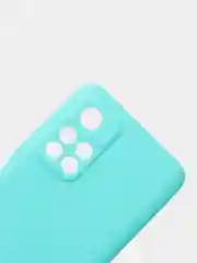 Бирюзовый чехол Xiaomi Poco M4 Pro 5G, силиконовый