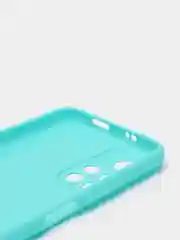 Бирюзовый чехол Xiaomi Poco M4 Pro 5G, силиконовый