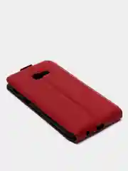 Алый чехол книжка флип SAMSUNG A5 2017