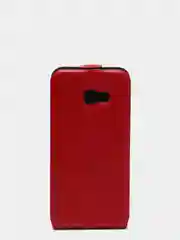 Алый чехол книжка флип SAMSUNG A5 2017