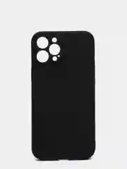 Черный чехол с бархатом внутри и вырезами под защиты камеры IPHONE 12 PRO MAX