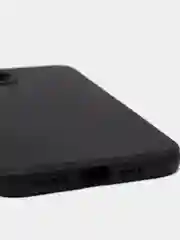 Черный чехол с бархатом внутри и вырезами под защиты камеры IPHONE 12 PRO MAX