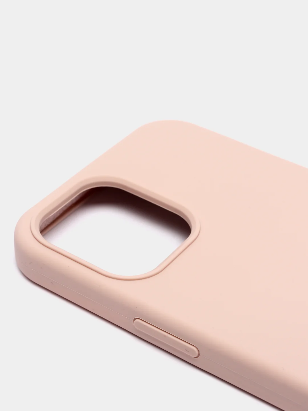 Светло-бежевый чехол для iPhone 12 PRO MAX, с бархатом внутри