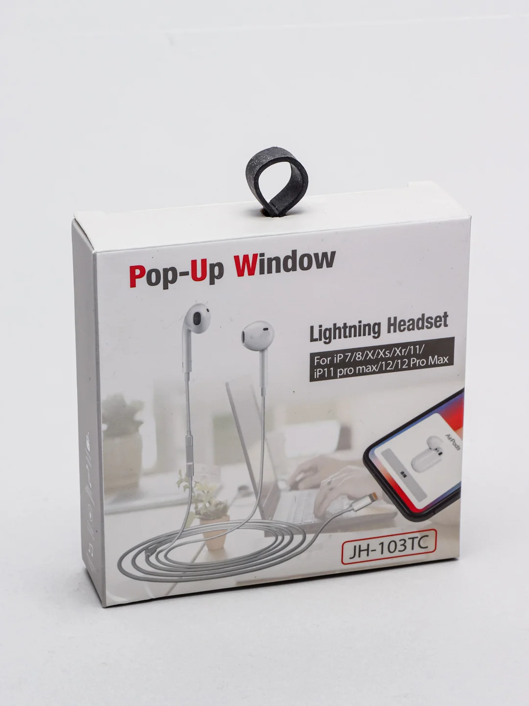 Наушники проводные Pop-UP Poli-shop Window Lightning