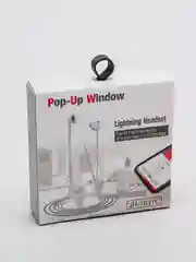 Наушники проводные Pop-UP Poli-shop Window Lightning