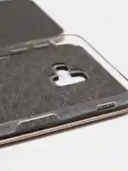 Желтый чехол книжка SAMSUNG J6 PLUS