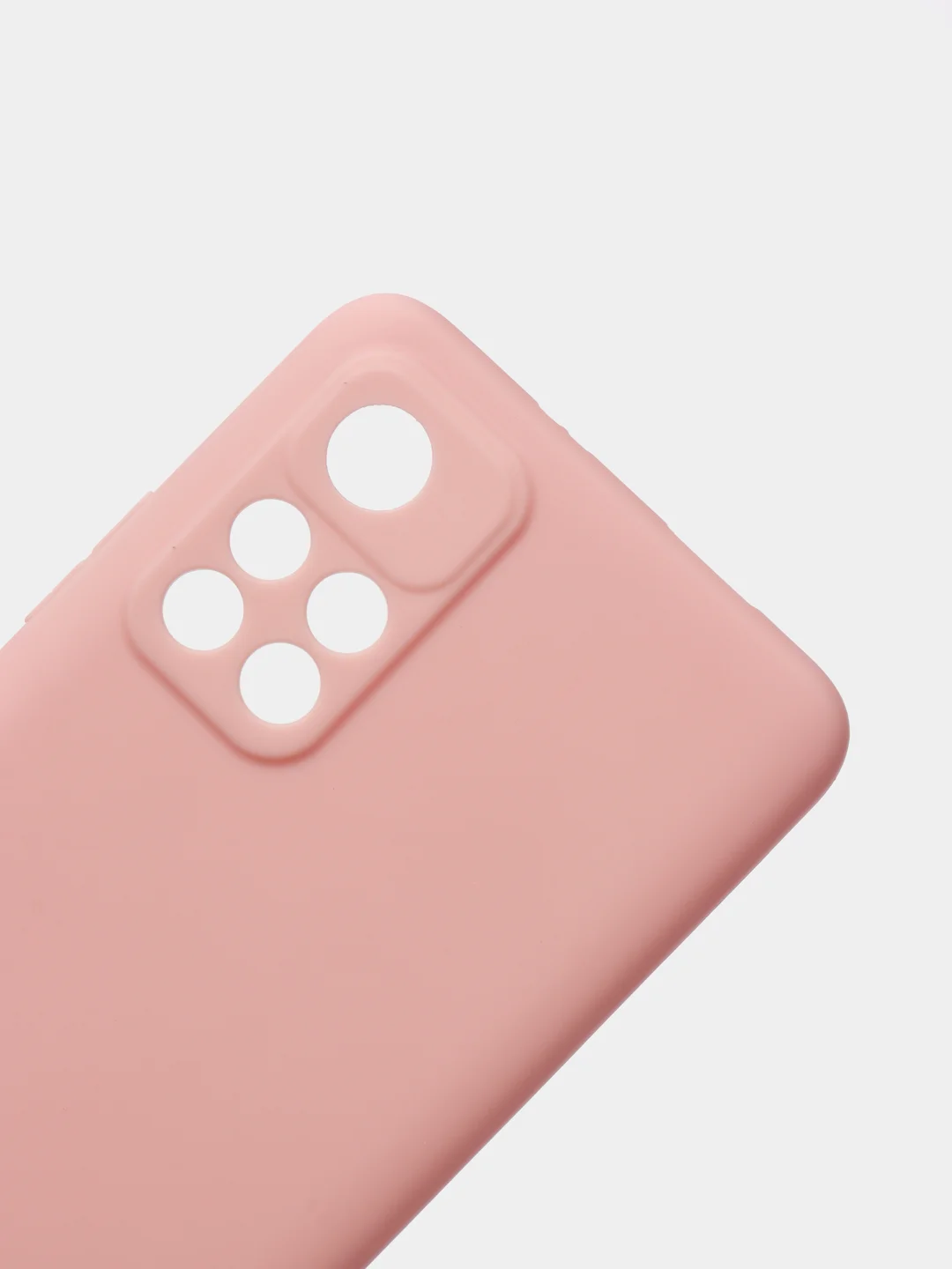 Бежевый чехол Xiaomi Poco M4 Pro 5G, силиконовый