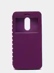 Сиреневый чехол книжка  XIAOMI REDMI  NOTE 4X / NOTE 4