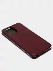 Бордовый чехол книжка Xiaomi Mi 11