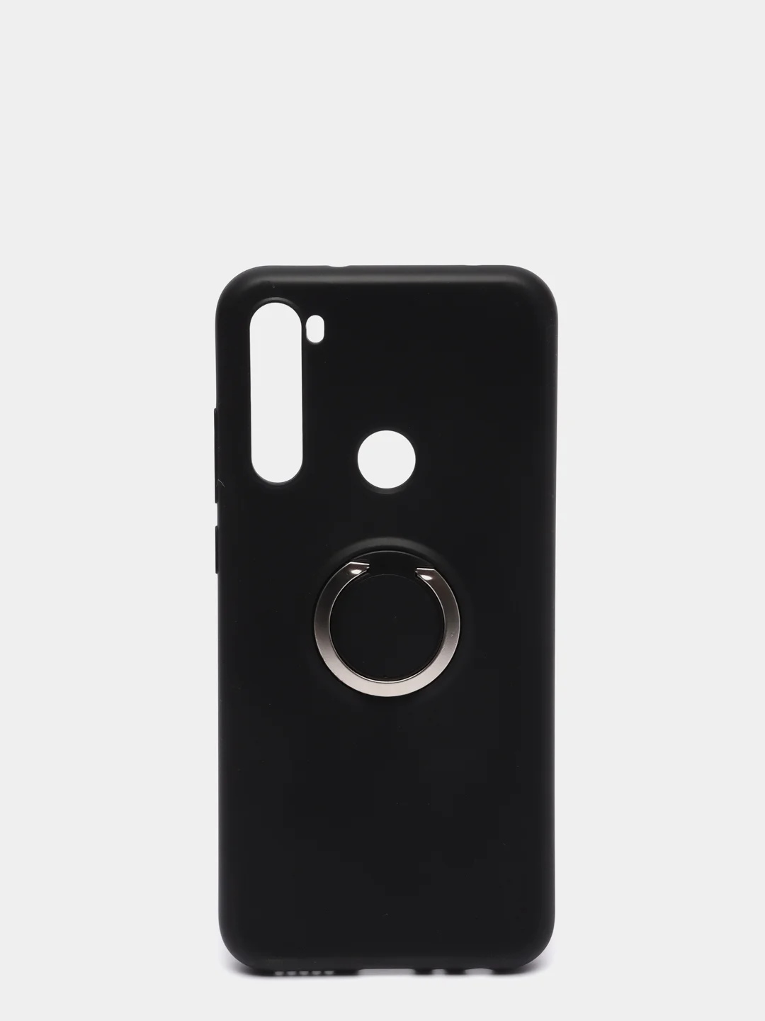 Хром чехол для REDMI NOTE 8T с защитой камеры и бархатом внутри