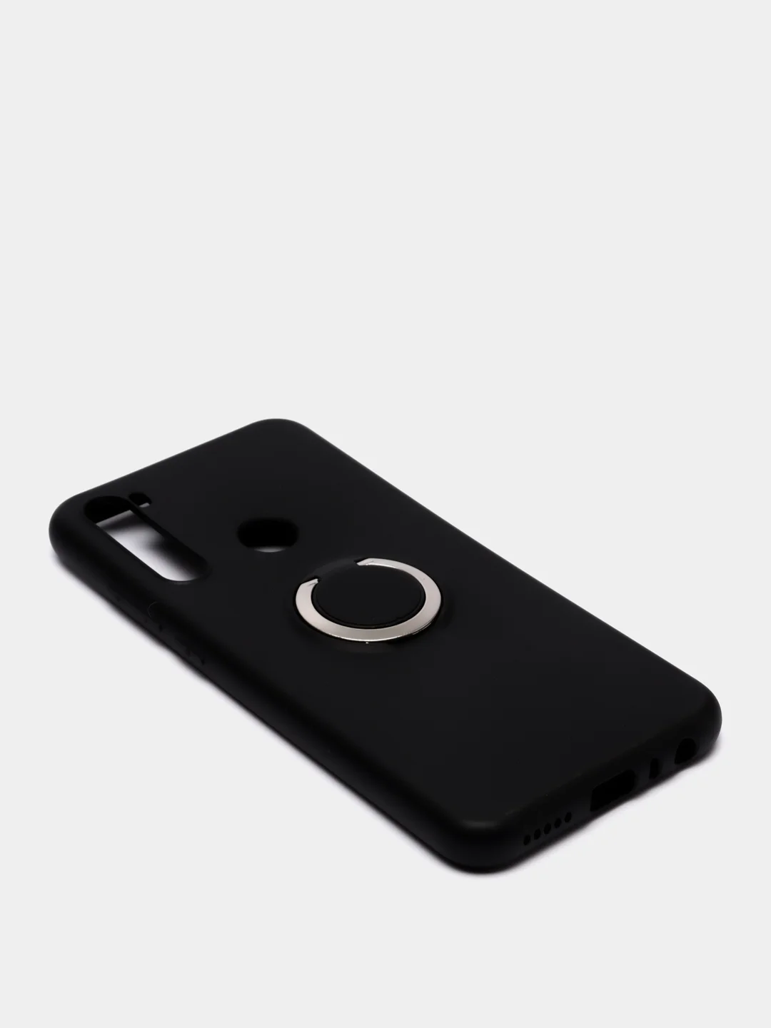 Хром чехол для REDMI NOTE 8T с защитой камеры и бархатом внутри