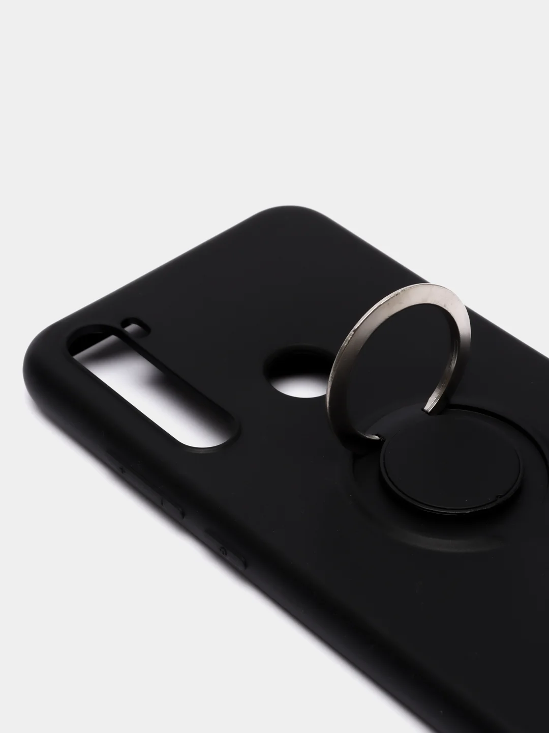 Хром чехол для REDMI NOTE 8T с защитой камеры и бархатом внутри