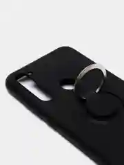 Хром чехол для REDMI NOTE 8T с защитой камеры и бархатом внутри