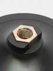 Тарелка опорная для УШМ 125мм, пластиковая, на липучке (Velcro), М14, без адаптера, Чеглок