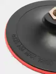 Тарелка опорная для УШМ 125мм, пластиковая, на липучке (Velcro), М14, без адаптера, Чеглок