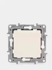 Выключатель Etika IP20 672301 / 672302, одна или двух-клавишный, слоновая кость