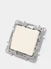 Выключатель Etika IP20 672301 / 672302, одна или двух-клавишный, слоновая кость