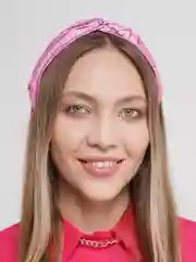 Розовый ободок