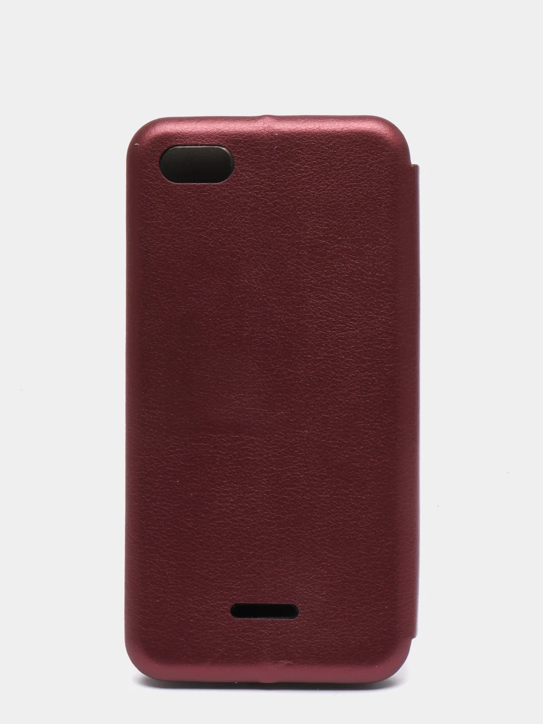 Бордовый чехол-книжка Redmi 6A