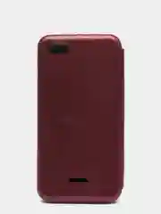 Бордовый чехол-книжка Redmi 6A