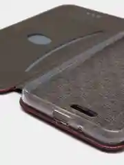 Бордовый чехол-книжка Redmi 6A