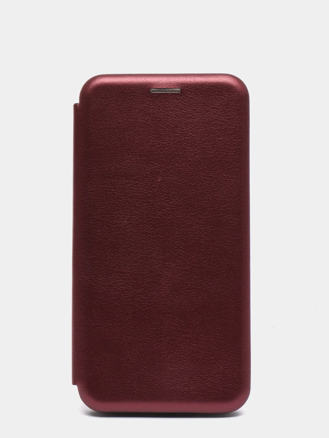 Бордовый чехол-книжка Redmi 6A
