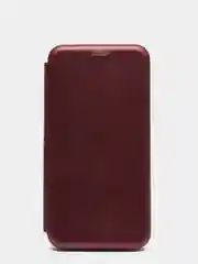 Бордовый чехол-книжка Redmi 6A