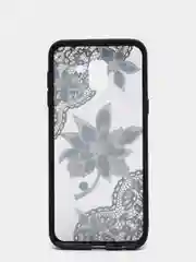 Синий меланж чехол для Samsung J6 2018
