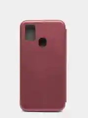 Бордовый чехол-книжка для SAMSUNG M21 / M30S