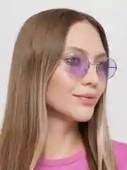Фиолетовый очки солнцезащитные, женские