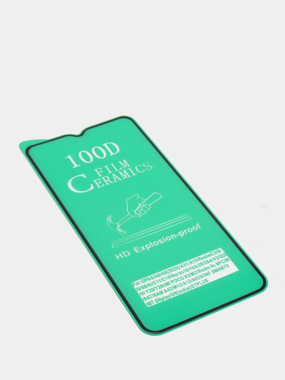 Защитное керамическое стекло-пленка 9D TCL 20B / TCL 10SE / TCL 30 / TCL 30 PLUS