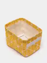 Желтый корзина-органайзер, контейнер для хранения Geometry