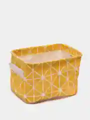 Желтый корзина-органайзер, контейнер для хранения Geometry