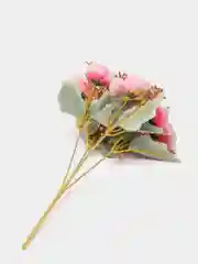 Розовый искуственные цветы камелии, пионы