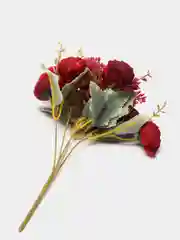 Багровый искуственные цветы камелии, пионы