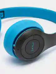 Синий беспроводные блютуз наушники P47 Wireless