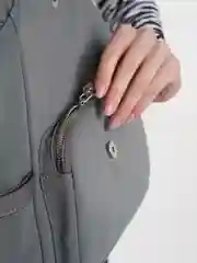 Серый рюкзак женский Milana летний через плечо из искусственной кожи 201902-3