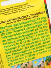 Семена Тыква крупноплодная "Стофунтовая" набор 1, 3, 5 уп